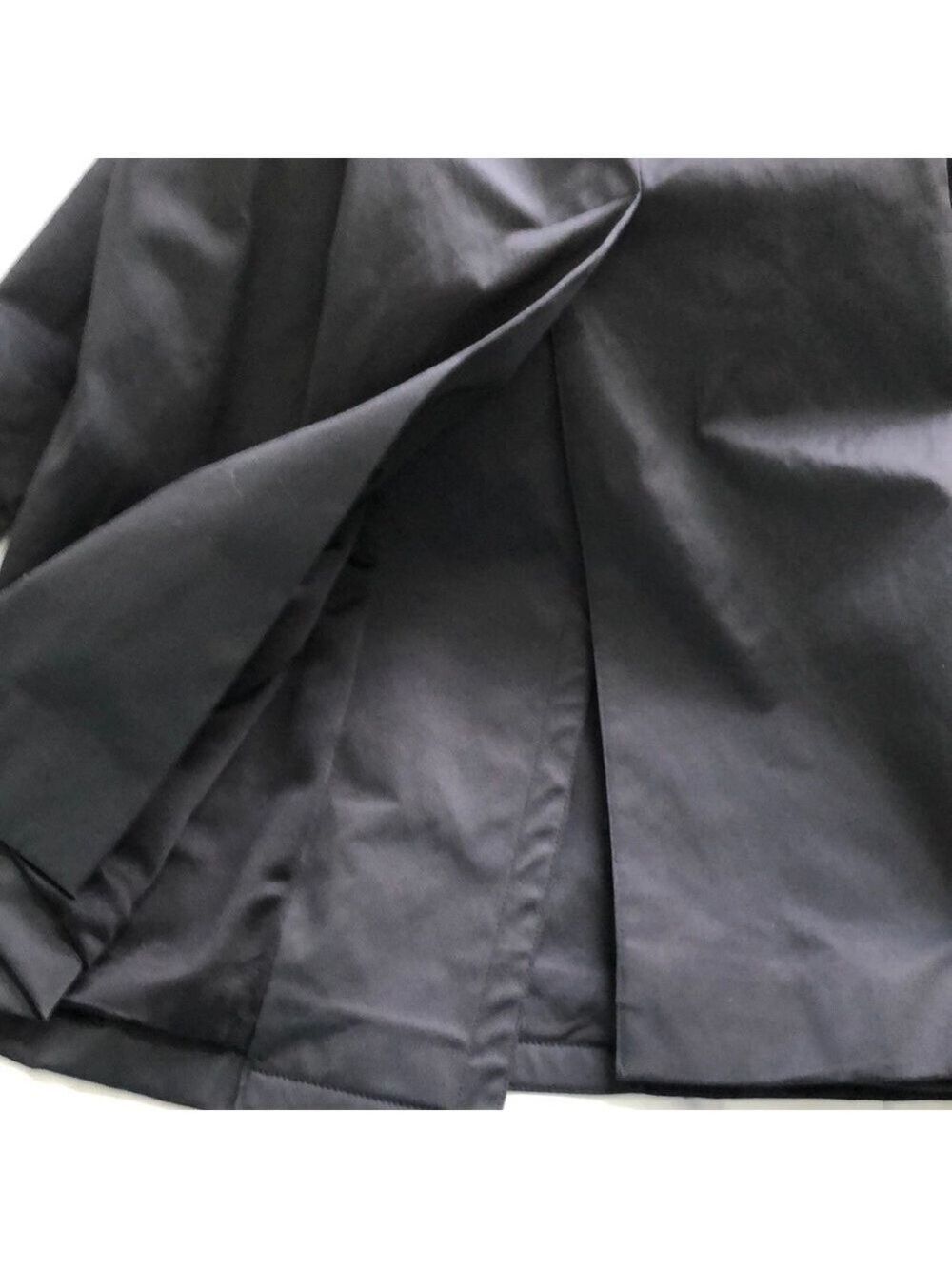 DKNY Double Breasted Belted Trench Coat Black Size XS - Picture 10 of 16